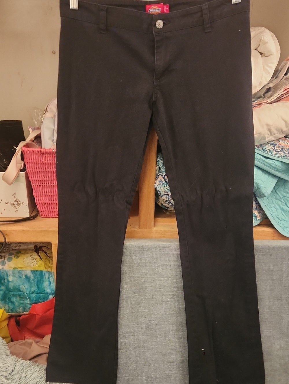 Dickies Black Straight Leg Work Pants